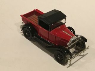 1928 Ford Model 76 - A Roadster Pickup Red Die Cast Toy Collectible
