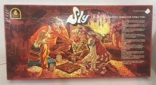 Sly Vintage Board Game A Fireside Game From Amway Complete 6 Strategy Games 1975