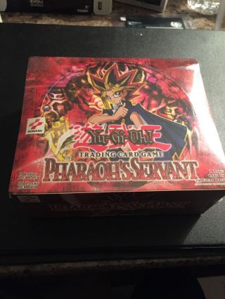 Yugioh Pharaoh’s Servant 1st Edition Booster Box 36 Pk