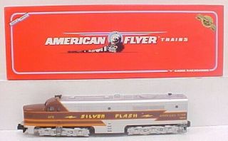 American Flyer 6 - 48129 S Scale Silver Flash Alco Ph1 Dummy Ln/box
