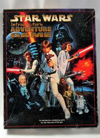 Star Wars - Introductory Adventure Game - West End Games 1997 40602 Rpg Unpunched