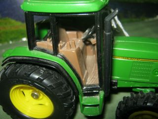 John Deere 6400 Utility Tractor w/MFWD Ertl Die - Cast 1/32 Scale 1993 3