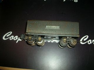 Vintage Prewar O Scale Lionel Tender Train Car 1689e Pressed Steel