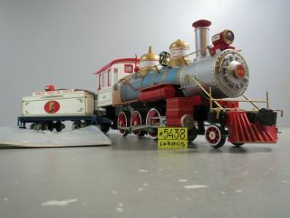 Bachmann Emmett Kelly Jr Circus Train Steam Locomotive Engine & Tender C - 8.