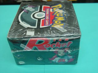 Pokemon 1st.  Edition Team Rocket Booster Box 3