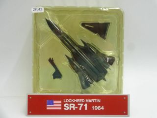 Del Prado Lockheed Sr - 71 Blackbird 1/200 Scale War Aircraft Diecast Display 42