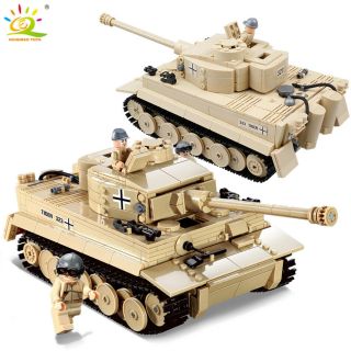 995pcs Military German King Tiger Tank Building Blocks Compatible Army Ww2 Soldi