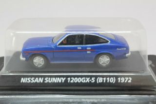8821 Konami 1/64 Nissan Sunny 1200 Gx - 5 (b110) Blue No - Box Tracking Number