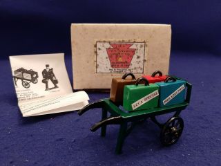 Pride Lines 1998 Lcca Convention Baggage Cart Wagon Pennsylvania Pewter Metal