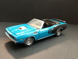 1971 Plymouth Hemi Cuda 1/64 Adult Collectible Muscle Car Limited Edition Conv.