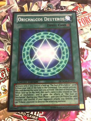 Orica Cosplay Card Orichalcos Deutros Custom Card Common