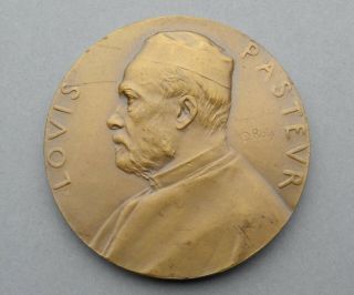 French,  Bronze Medal.  Institut Louis Pasteur,  1888.  By Roty.