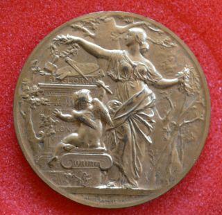 France,  Gold - Plated Medal,  1st - Place Award,  Societe Des Artistes Francais,  1931