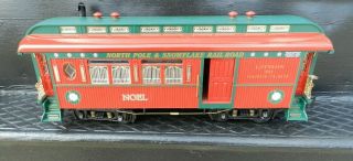 Aristo - Craft G Scale Christmas Noel Passanger North Pole & Snonwflake Railroad