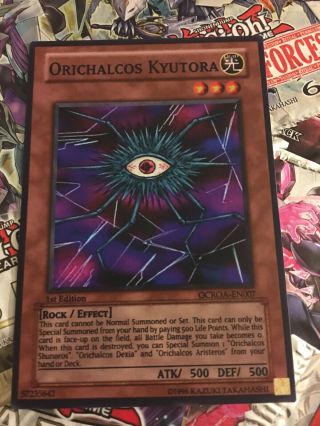 Orica Cosplay Card Orichalcos Kyutora Custom Card Common