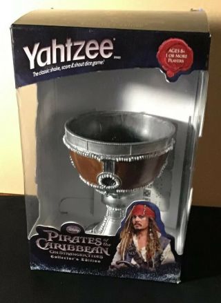 Yahtzee Pirates Of The Caribbean On Stranger Tides Collector 