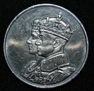 Sterling Silver,  1939 Canada Royal Visit Medal,  32mm