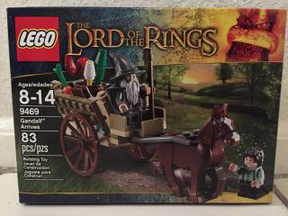 Rare Lego Lord Of The Rings Gandalf Arrives 9469 Never Opened