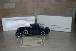 1931 Cadillac V - 16 Roadster With Top Up National Motor Museum 1/32
