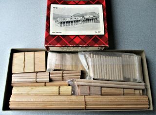Ho Scale: The Wharf,  A Large Wood Kit By Campbell