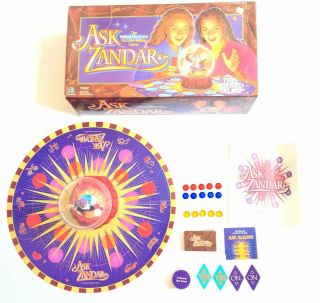 Ask Zandar Talking Electronic Board Game Complete Fortune Telling