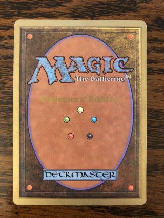 Mox Pearl MTG Magic the Gathering Beta Collector ' s Edition CE IE 2