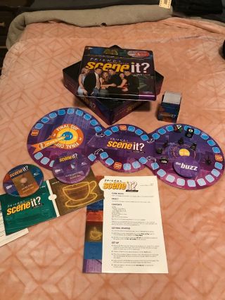 Friends Scene It Deluxe Edition The Dvd Game Tin Box 100 Complete Fantastic