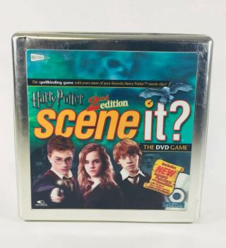 Scene It Harry Potter 2nd Edition Metal In The Tin Complete
