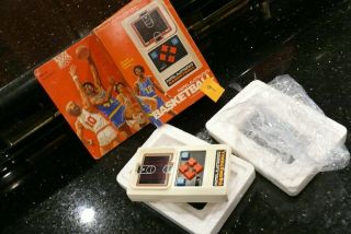 Mattel Basketball 1978 Vintage Electronic Handheld Tabletop Video Game ✨read✨ 9