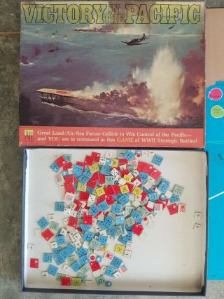 Avalon Hill Gettysburg (1977),  Wooden Ship Iron Men,  Victory In The Pacific.