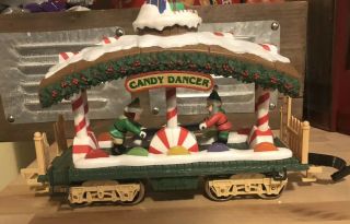 Bright Holiday Express Candy Dancer Car Animated Christmas Train 380 1996