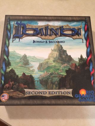 Dominion Second Edition Board Game By Rio Grande Games 2016