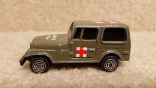 Vintage 1981 Kidco Tough Wheels Diecast Mash 4077th Medic Medical Jeep