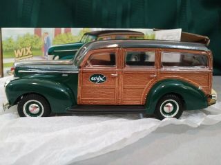 Ertl Wix 1940 Ford Woody Wagon Die Cast Model Car Vintage Collectible Toy 1:25