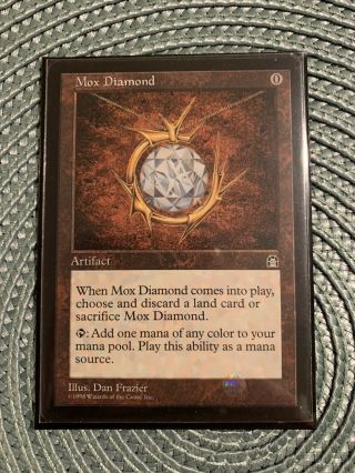 Mtg Mox Diamond X1 X1 Artifact Stronghold Magic The Gathering