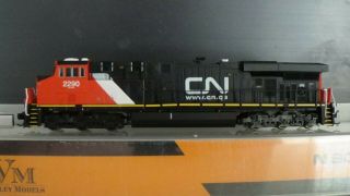 N Scale Fox Valley Models 70304 Canadian National Es 44dc Locomotive Cn 2290