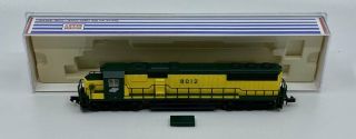 Atlas 49004 N Scale Chicago & North Western Sd - 60 Diesel Locomotive 8012 - Dcc