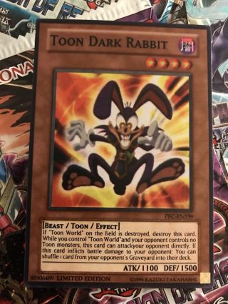 Orica Cosplay Toon Dark Rabbit Custom Card Common