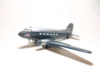 Dept Of Transportation Dc - 2 Vintage Diecast Airplane Bank Limited Edition Spec