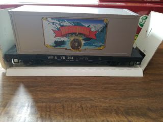 Lgb G Scale 42850 White Pass Trail Container Car 100 Anniversary