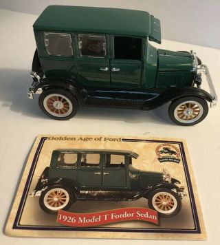 1926 Ford Fordor 1:32 Scale Diecast Model Car National Motor Museum