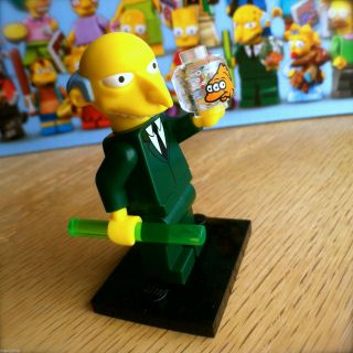 Lego 71005 The Simpsons Minifigures Mr.  Burns 16 Minifigs Series 1 Monty