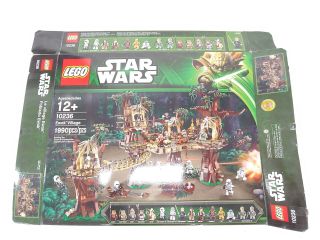 Box: Lego Star Wars Ewok Village 10236 - Box Only -