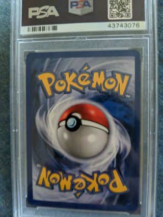2000 Pokemon CARD Rocket 1st Edition Dark Charizard - Holo 4 PSA 9 2
