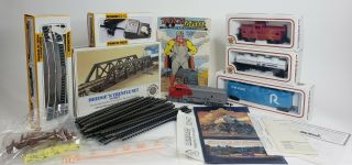 Bachman Ho Scale Electric Train Set Silver Express Set And