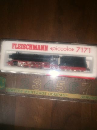 Vintage Fleischmann 7171 Locomotive Runs