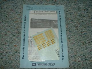 Microscale Decals N 60 - 3 Southern Pacific Freight Hydra Cushion C Ld Df A38