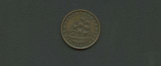 1841 Plain Edge Webster Credit Current Hard Times Token Van Buren Not One Cent