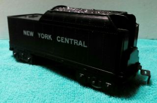 Marx O Gauge Train York Central Coal Tender Black Plastic Not Painted