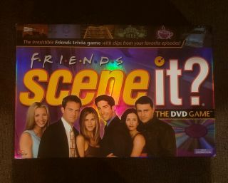 Friends Scene It The Dvd Game Trivia Episodes Board Screenlife Euc